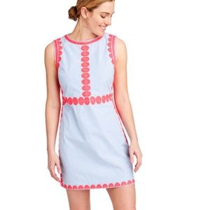 Vineyard Vines Embroidered Shift Dress